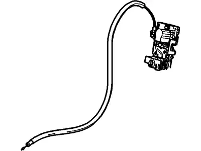 Замок двери 6G7Z-63219A64-A FORD