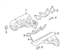 Коллектор выпускной FORD BR3Z-9430-A