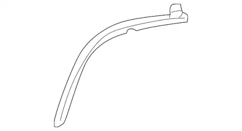 Уплотнитель двери FORD 1W6Z-7651256-AC