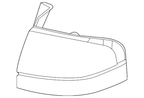 Фонарь задний FORD BA1Z-13405-A