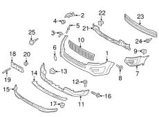 PANEL FB5Z-17626-BA FORD
