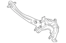 KNUCKLE AND HUB ASY GV6Z-5A968-A FORD