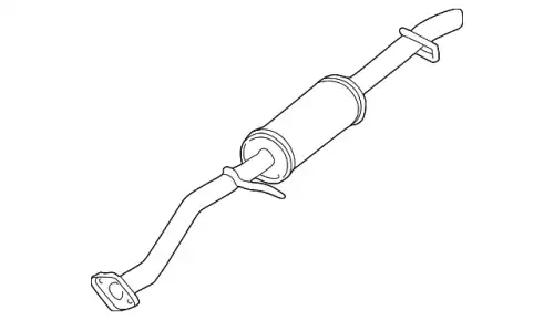 Глушитель YL8Z-5A212-CA FORD