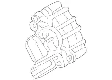 Суппорт тормозной FORD 1F1Z-2553-BA