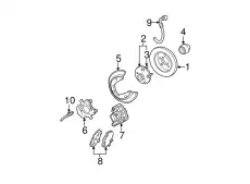 Суппорт тормозной FORD 1F1Z-2553-BA