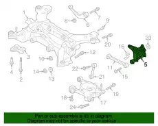 Кулак поворотный FORD DG9Z-5B758-A