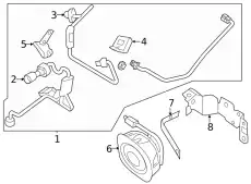 LAMP ASY DG1Z-15A101-L FORD
