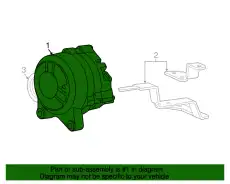 Генератор FORD F6AZ-10346-AARM2
