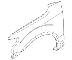 FENDER ASY - FRONT JL3Z-16006-B FORD