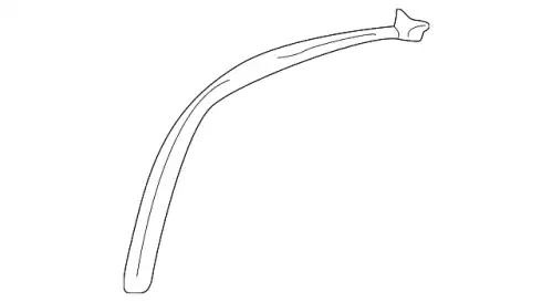 Уплотнитель двери FORD 1W6Z-7620709-BB