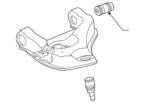 Рычаг подвески FORD 6L5Z-3078-AA