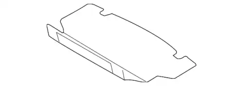 Коврик в багажник FORD BR3Z-6313046-AB