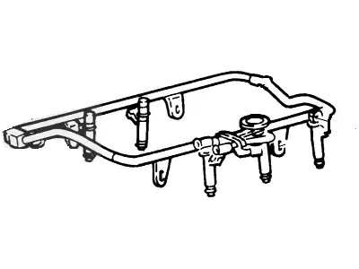 Рулевая рейка FORD 1F2Z-9F792-EA