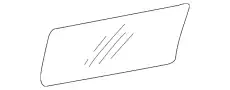 Стекло боковое F2UZ-15257A22-A FORD