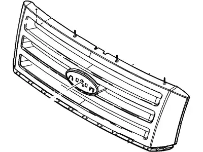 Решетка радиатора FORD 7L1Z-8200-BACP