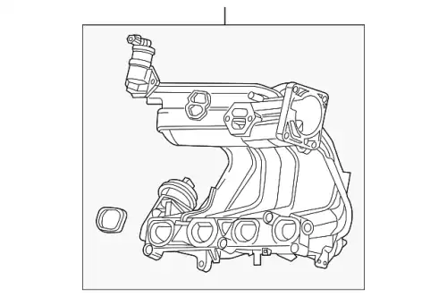 Коллектор впускной 1L5Z-9424-A FORD