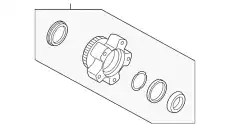 HUB ASY - WHEEL CK4Z1109D FORD