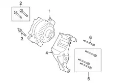 ALTERNATOR ASY 6U2Z-10V346-BBRM FORD