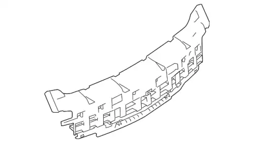 Кронштейн бампера 8A5Z-17787-A FORD