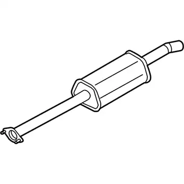MUFFLER AND PIPE ASY - FRONT F1FZ-5230-C FORD
