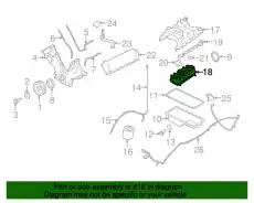 Коллектор впускной 4C3Z-9424-AA FORD