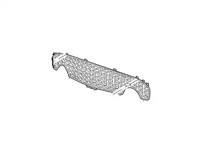 Решетка радиатора FORD 5W6Z-8200-AAA