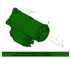 Стартер FORD FR3Z-11002-D