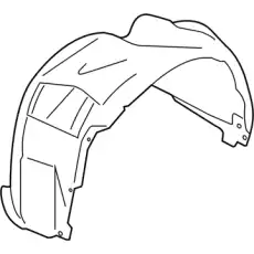GUARD - FRONT SPLASH FR3Z-16103-D FORD