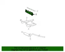 Коллектор выпускной FORD F75Z-9431-DB