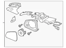 MIRROR ASY - REAR VIEW FR3Z-17682-M FORD