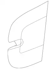 Фонарь задний FORD AG1Z-13405-K