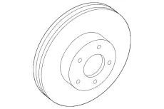 Тормозной диск FORD DR3Z-1125-B ,
