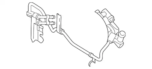 Насос гидроусилителя руля FORD 3W1Z-3A674-BARM