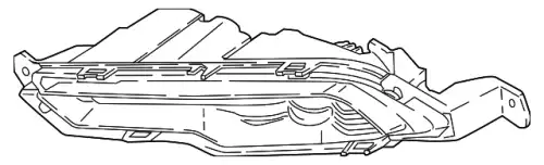 Фара противотуманная FORD HS7Z-15201-B