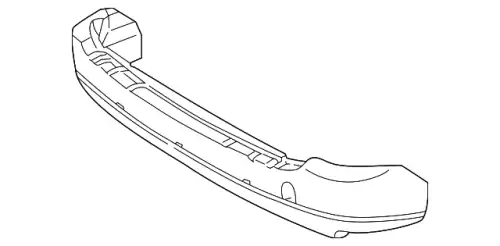 Усилитель бампера FORD YS4Z-17906-DA