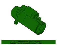 Стартер FORD EU2Z-11V002-RM