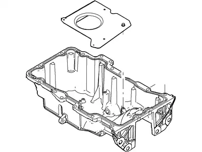 Поддон картера двигателя FORD 5F9Z-6675-AA