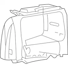 Указатель поворота 6C3Z-13200-AAA FORD
