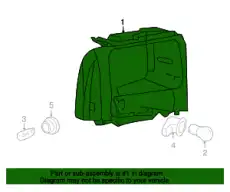 Указатель поворота 6C3Z-13201-AAA FORD