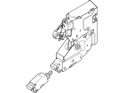 Замок двери 9T1Z-6126413-B FORD
