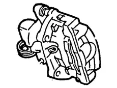 Суппорт тормозной FORD F6ZZ-2V553-BARM