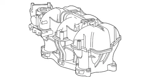 Коллектор впускной 4L5Z-9424-A FORD