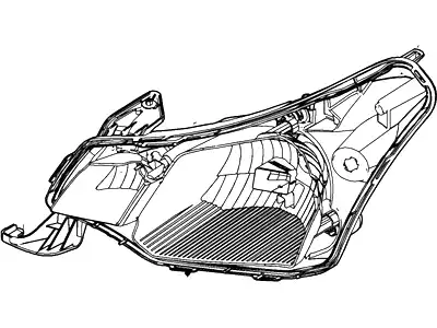 Фара FORD 8S4Z-13008-ECP
