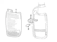 Фонарь задний FORD 5C5Z-13405-AA