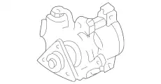 Насос гидроусилителя руля FORD F77Z-3A674-EBRM