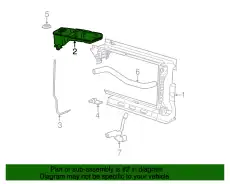 Расширительный бачок FORD 3R3Z-8A080-AB