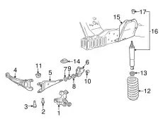 Пружина передней подвески F2UZ-5310-E FORD