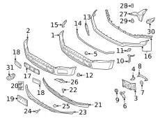 COVER JL3Z-17D957-CAPTM FORD