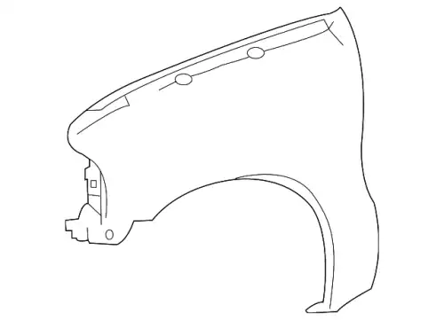 Крыло FORD F81Z-16005-AA