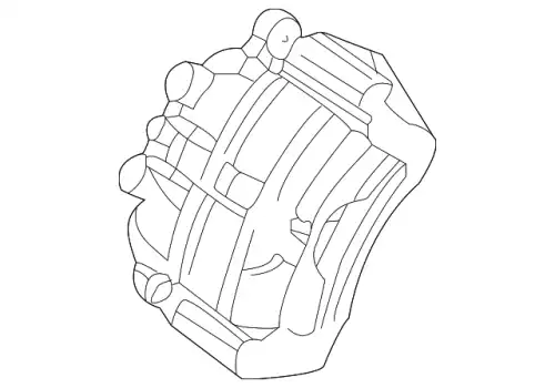 Суппорт тормозной FORD 4F1Z-2B120-BA